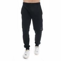 Men's Joggers C.P. Company Diagonal Raised Fleece Cargo Sweatpants in Black - 2XL Regular