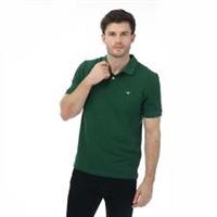 Men's T-Shirt Gant Regular Emb Archive Shield Short Sleeve Polo in Green - 4XL Regular