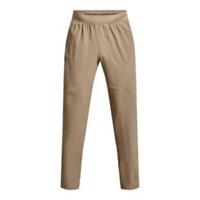 Men's Trousers Under Armour Stretch Woven P Warmup Bottoms in Brown - M Regular