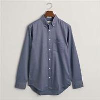 Men's Shirt Gant Archive Shield Oxford Button up in Blue - M Regular