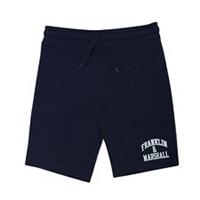 Boy's Franklin And Marshall Junior Arch Letter Regular Fit Short in Blue - 9-10 Regular