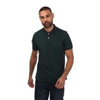 Men's T-Shirt Gant Contrast Regular Fit Pique Polo Shirt in Green - S Regular