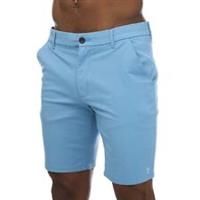 Men's Shorts Farah Basset Regular Fit Chino in Blue - XL Regular