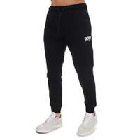 Men's DKNY Printed Logo Joggers in Black - M Regular