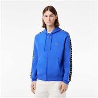 Men's Hoodie Lacoste Zipped Jogger Jacket in Blue - 2XL Regular