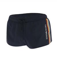 Men's Armani Knitted Swim Shorts in Blue