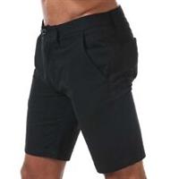 Men's Shorts Weekend Offender Dillenger Cotton Twill Chino in Black - L Regular