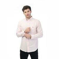 Men's Shirt Gant Regular Oxford A.Shield Button up in Pink - M Regular