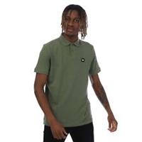 Men's T-Shirt Weekend Offender Barnum Short Sleeve Polo Shirt in Green - M Regular