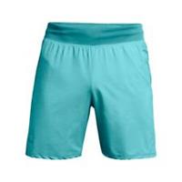 Men's Shorts Under Armour Launch Pro 7 Inch Htr Activewear in Blue - S Regular