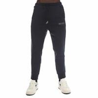 Men's Joggers Boss Hadiko Badge Relaxed Fit Tracksuit Bottoms in Blue - S Regular