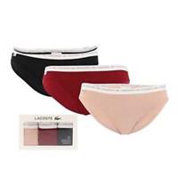 Men's Underwear Lacoste 3 Pack Briefs in Multicolour - L Regular