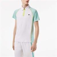 Men's T-Shirt Lacoste Ultra Dry Tennis Piqu Polo Shirt in Multicolour - 2XL Regular