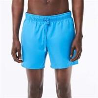 Men's Swimwear Lacoste Quick Dry Swim Trunks in Blue - XL Regular