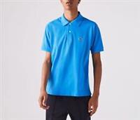 Men's T-Shirt Lacoste Classic Fit L.12.12 Original Piqu Polo Shirt in Blue - S Regular