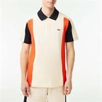 Men's Lacoste Regular Fit Colourblock Polo Shirt in other - S Regular