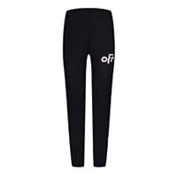 Girl's Trousers Off White Juniors Rounded Leggings in Black