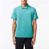 Men's T-Shirt Lacoste Regular Fit Movement Piqu Polo Shirt in Green - XS Regular