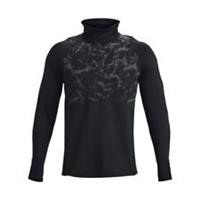 Men's Under Armour UA OutRun The Cold Pullover Funnel Neck Top in Black - S Regular