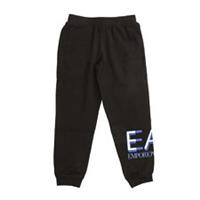 Boy's Emporio Armani EA7 Logo Series Joggers in Black