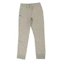 Boy's Lacoste Sport Fleece Sweatpants in Grey