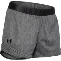 Women's Under Armour UA Play Up 3.0 Twist Activewear Shorts in Grey - 16-18 Regular