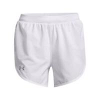 Women's Under Armour UA Fly By Elite 3 Inch Lightweight Shorts in White - 8-10 Regular