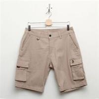 Men's Luke 1977 Club Future Zip Fly Cargo Shorts in Grey - 30 inch Regular