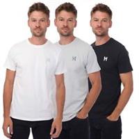 Men's Henleys Trephen 3 Pack T-Shirt in White - 2XL Regular