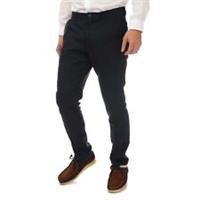 Men's Guide London Casual Chino Trousers in Navy - 42R Regular