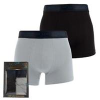 Men's Underwear Ted Baker 2 Pack of Modal Trunks in Black - S Regular