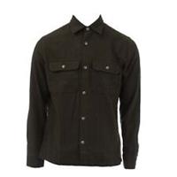 Men's Shirt Jack Jones Darren Flannel Regular Fit Button up Overshirt in Green - M Regular