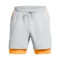 Men's Shorts Under Armour Launch 5 Inch 2In1 in Grey - S Regular