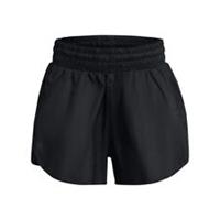 Women's Shorts Under Armour Flex Woven 3 Inch Crinkle Activewear in Black - 14 Regular