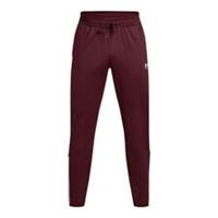 Men's Trousers Under Armour UA Tricot Track Pants in Red - S Regular