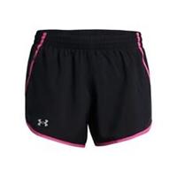 Women's Shorts Under Armour UA Fly-By 3 Inch Activewear in Black - 16 Regular