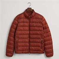 Men's Coat Gant Light Down Full Zip Jacket in Red - M Regular