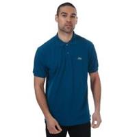 Men's Lacoste Classic Fit L1212 Short Sleeve Cotton Polo Shirt in Blue - XS Regular