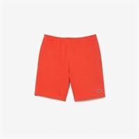 Men's Shorts Lacoste Regular Fit Fleece in Orange - S Regular