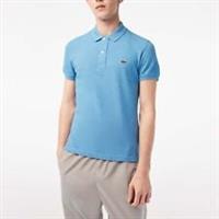 Men's T-Shirt Lacoste Slim Fit L.12.12 Piqu Polo Shirt in Blue - S Regular