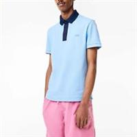 Men's T-Shirt Lacoste Smart Paris Short Sleeve Polo Shirt in Blue - XS Regular