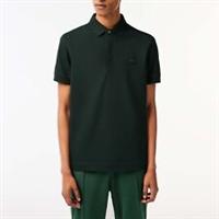 Men's T-Shirt Lacoste Regular Fit Paris Stretch Piqu Polo Shirt in Green - S Regular