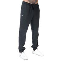 Men's Lacoste Side Logo Tracksuit Jog Bottoms in Grey - X-Small Regular