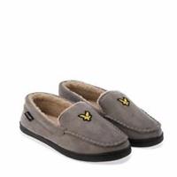 Men's Lyle And Scott Aspen Slippers in Grey