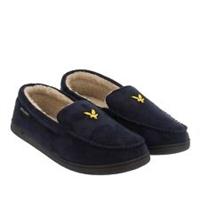 Men's Lyle And Scott Aspen Slippers in Blue