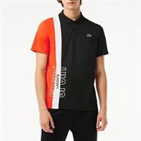 Men's T-Shirt Lacoste Regular Fit Recycled Knit Tennis Polo Shirt in Multicolour - S Regular