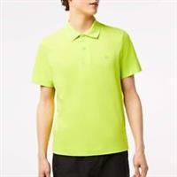 Men's T-Shirt Lacoste Regular Fit Movement Piqu Polo Shirt in Yellow - XS Regular