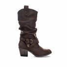 Womens Rocket Dog Sidestep Graham Boots In Chocolate