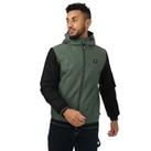 Men's Vans Wells Mte-1 Full Zip Hooded Jacket in Green - M Regular