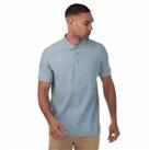 Men's Farah Cove Polo Shirt in Blue - S Regular